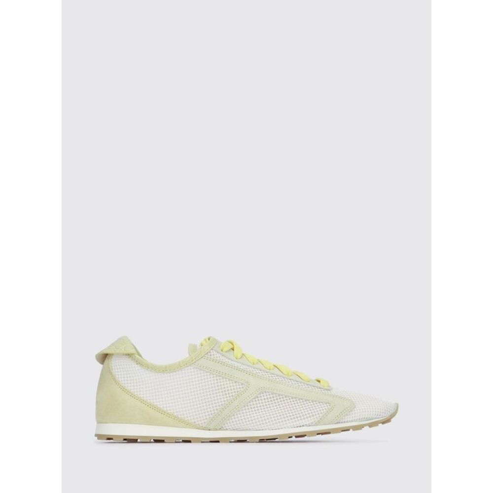 Jacquemus Les Tennis Two-Tone Suede And Mesh Sneakers With Embossed Logo